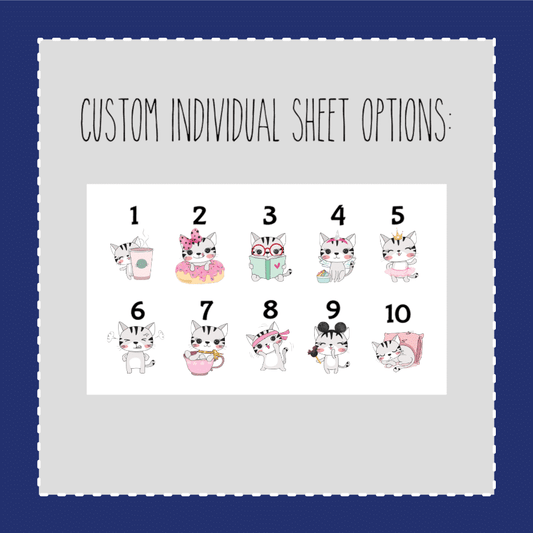 Clementine Cat- CUSTOM SHEET