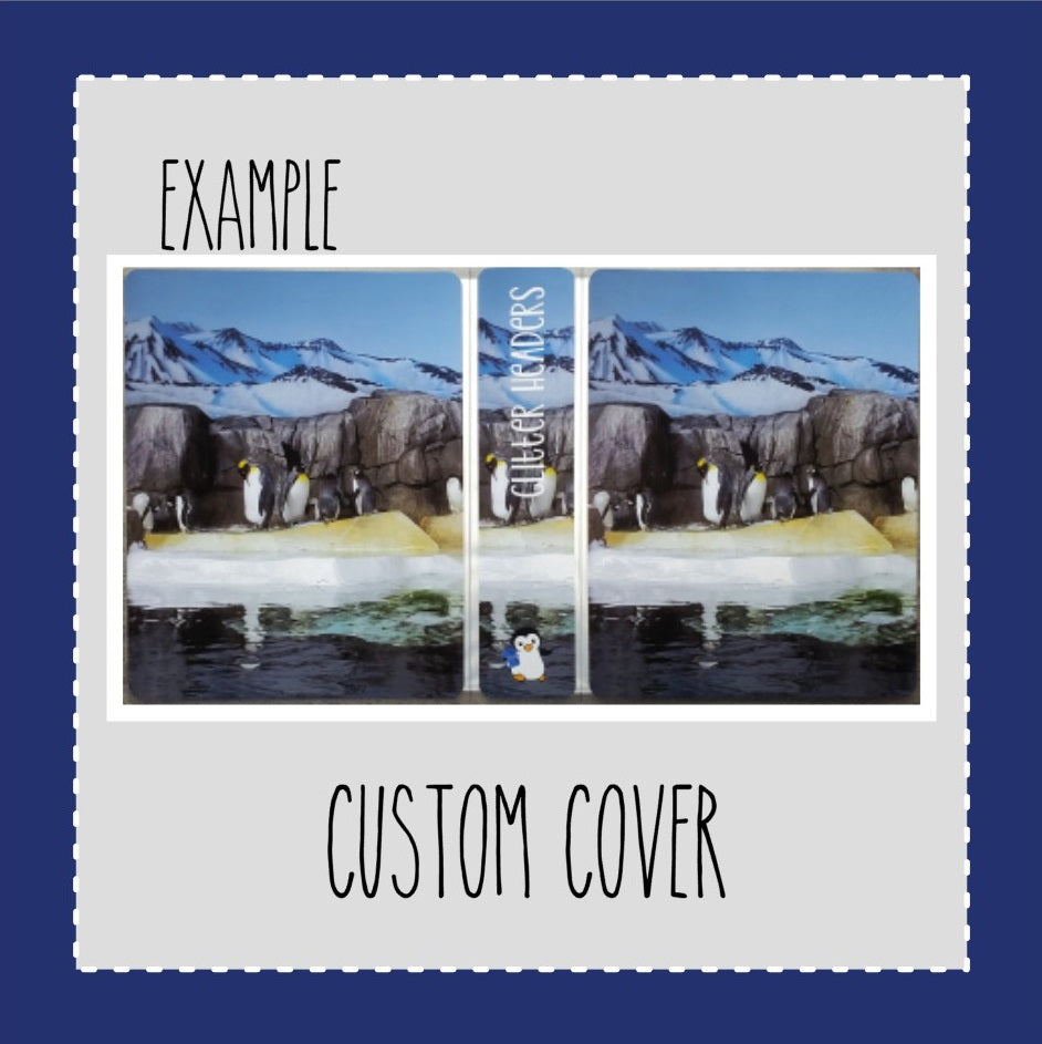 Custom Cover Sticker Albums (top loading)- Multiple Sizes