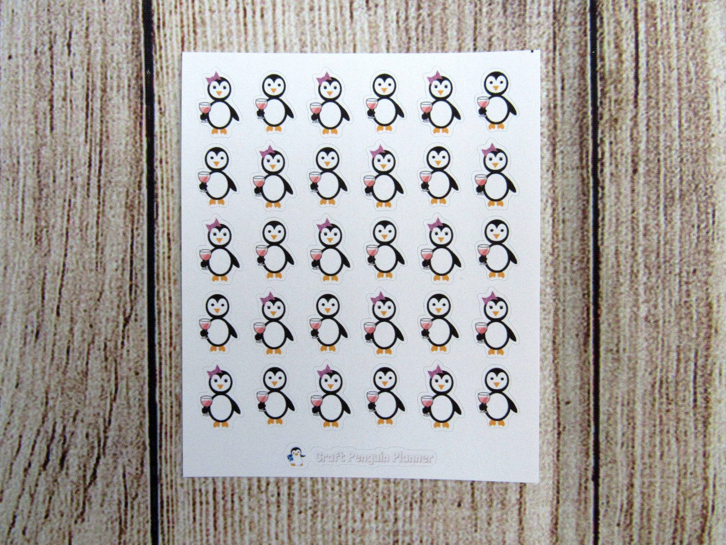 Wine Waddles & Snowflake