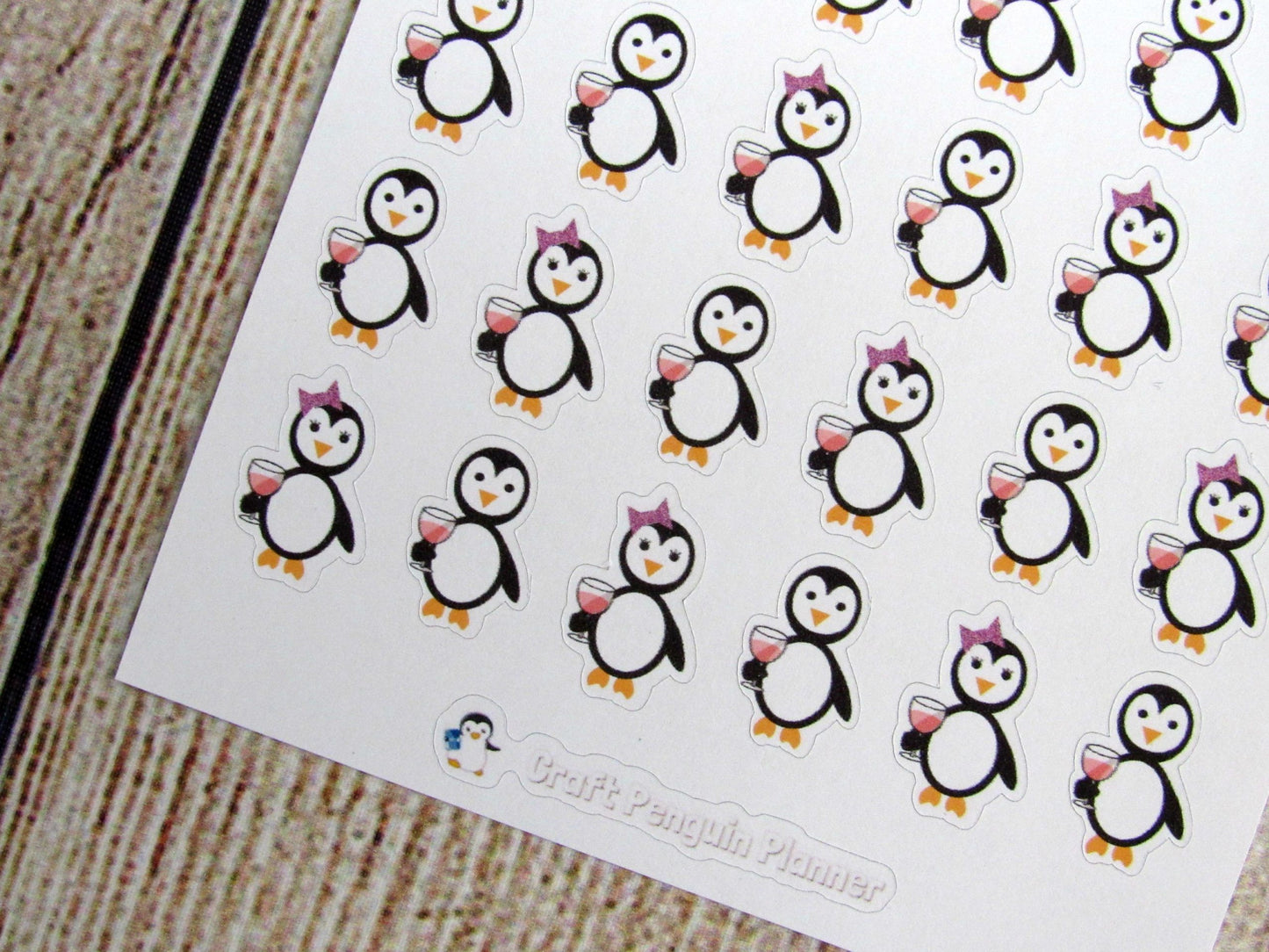 Wine Waddles & Snowflake