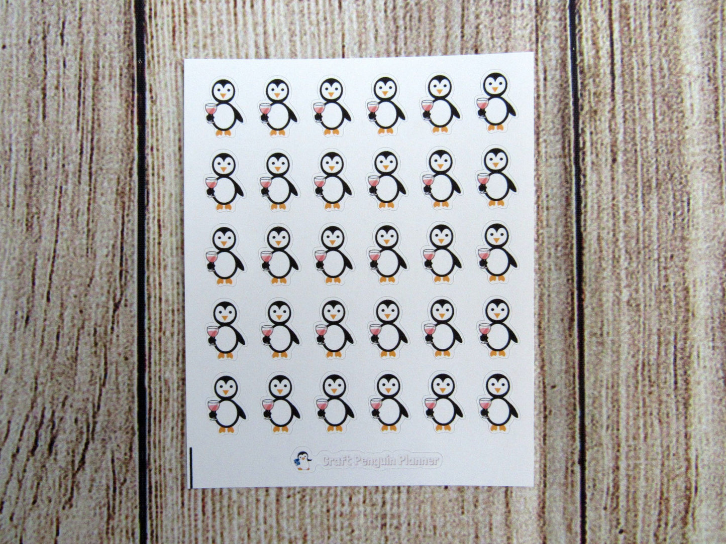 Wine Waddles & Snowflake