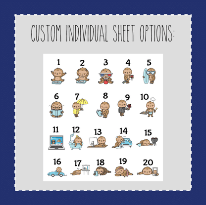 Seth the Sloth 2 - CUSTOM SHEET