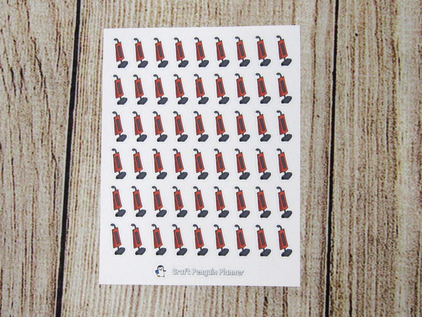 Vacuum Doodle Sticker