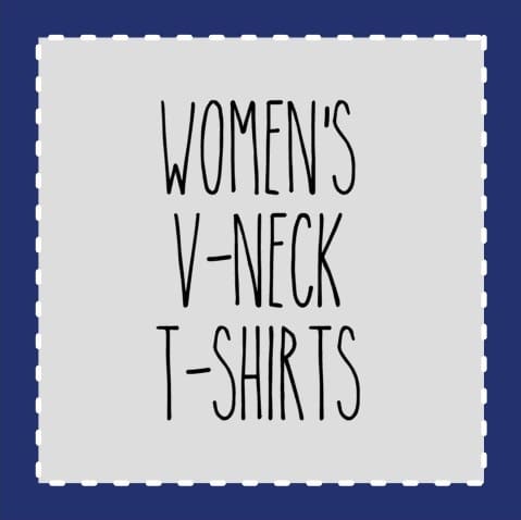 Custom ADULT WOMEN'S V-Neck T-Shirt