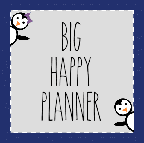 Big Happy Planner