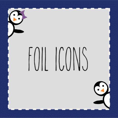Foil Icons