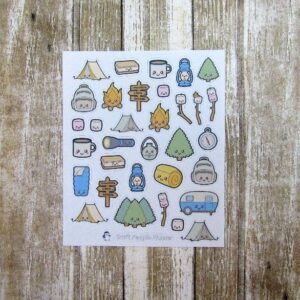 Camping Deco Stickers