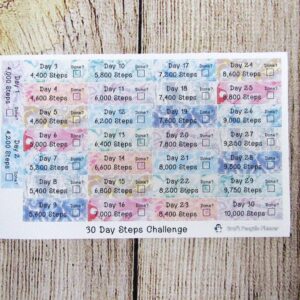 30 Day Steps Challenge