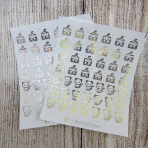 FOILED Cat Stickers