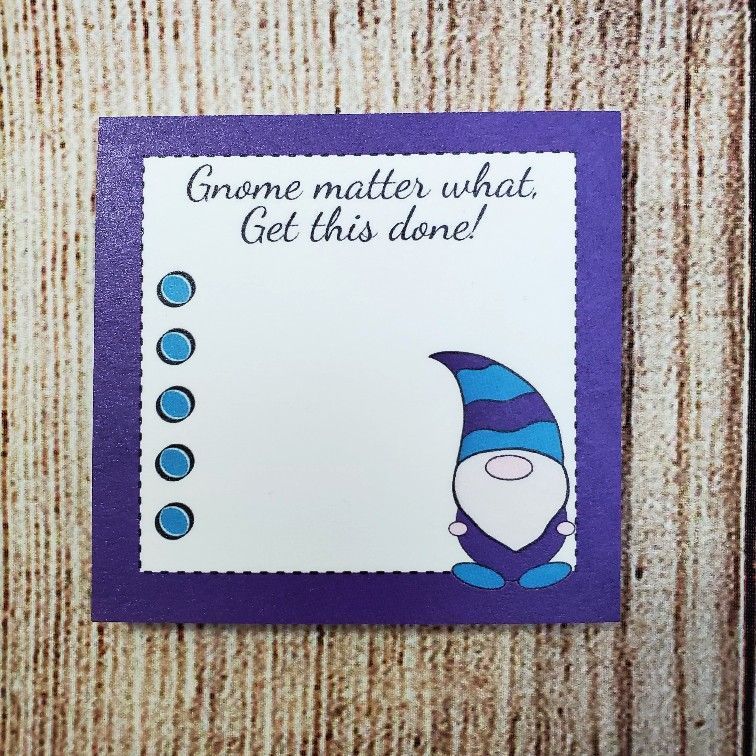 Gnome Matter What Sticky Notes