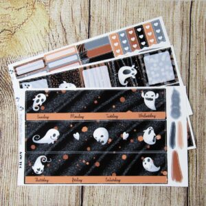 Boo Crew Monthly Sticker Set, Customizable, TPC NATION/A5 Wide