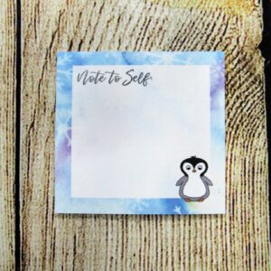 Note to Self Penguin Sticky Notes
