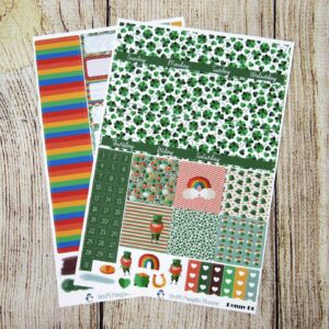Shenanigans Monthly Sticker Set- Customizable, PENNY PAGES B6