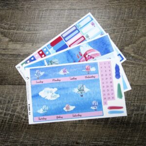 Soar Monthly Sticker Set, Customizable, PENNY PAGES A5