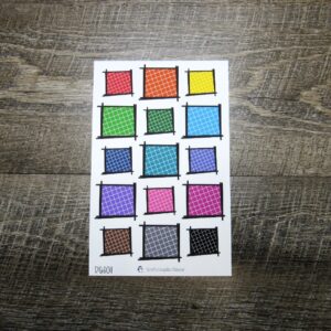 Doodle Grid Squares- DGS011